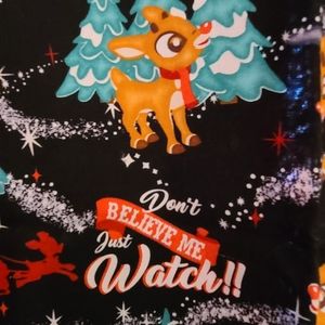 Rudolph Scrub Top